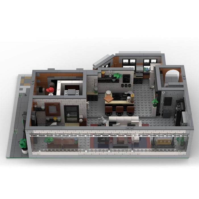 MOC - 164777 & MOC - 164775 Queer Eye Ground Floor - LesDiy - Without roof