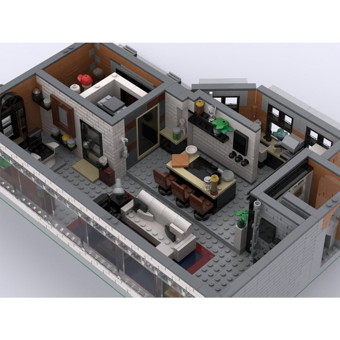 MOC - 164777 & MOC - 164775 Queer Eye Ground Floor - LesDiy - Without roof