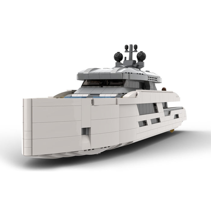 MOC - 164898 Midi Scale Yacht Building Blocks - LesDiy -