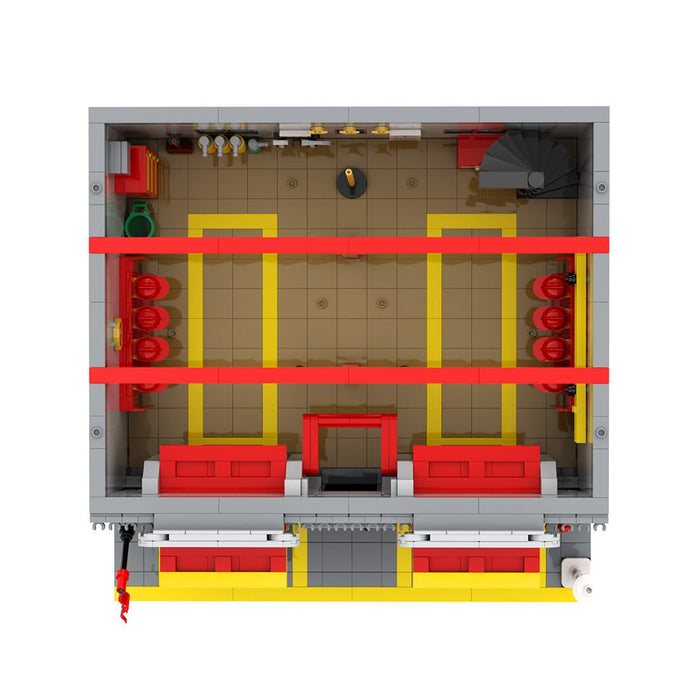 MOC - 165068 Modular New York Firehouse - LesDiy -