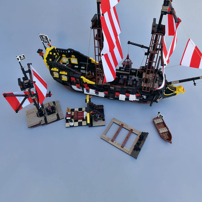 MOC - 166879 Barracuda Ship - LesDiy -
