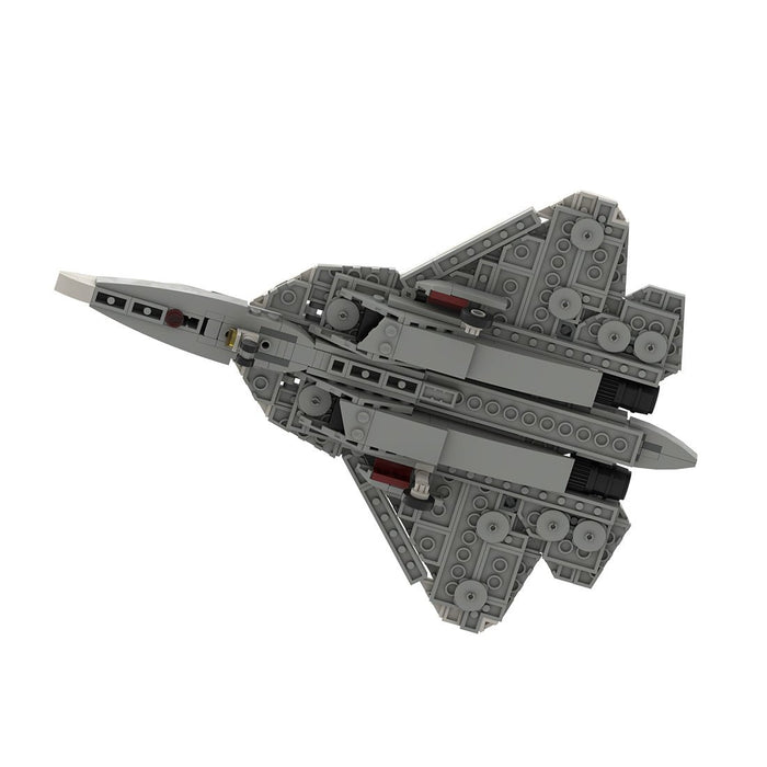 MOC - 167015 1:70 Scale Sukhoi| SU - 57 | Stealth Fighter - LesDiy -