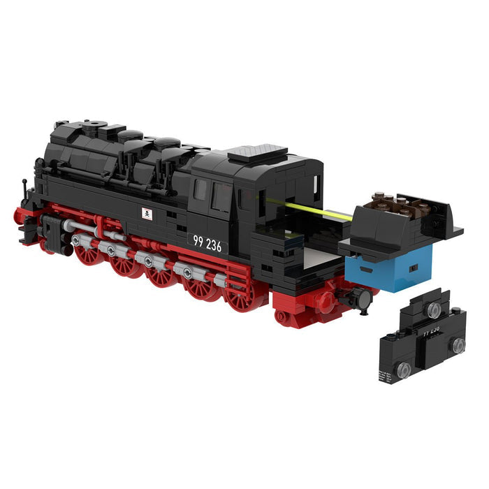 MOC-167419 BR 99.23 HSB Vintage Steam Locomotive Building Blocks-LesDiy-MOC-