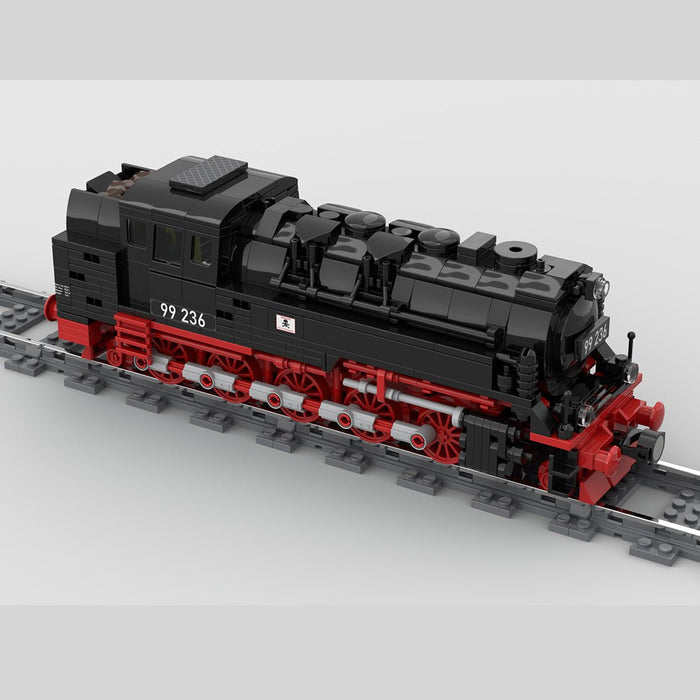 MOC-167419 BR 99.23 HSB Vintage Steam Locomotive Building Blocks-LesDiy-MOC-