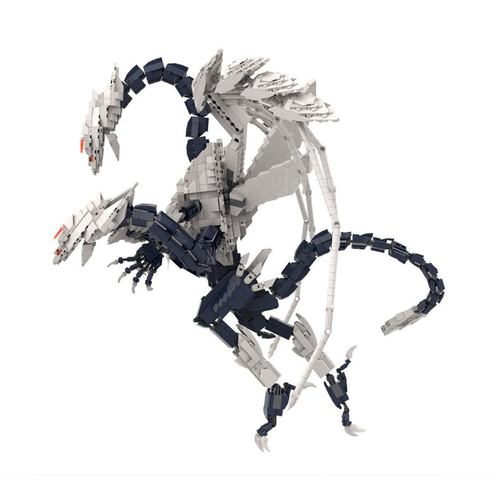 MOC - 168099 Dragon of The Ice Barrier - TRISHULA - LesDiy -