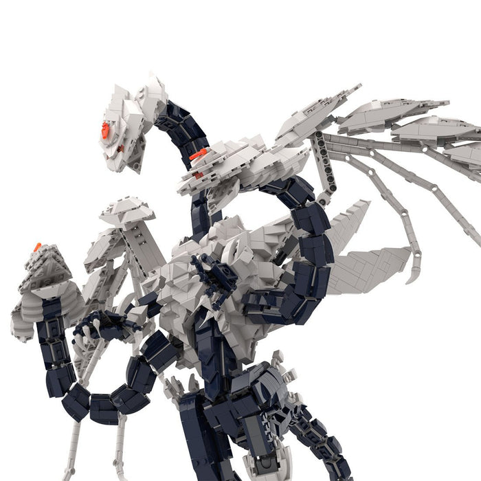 MOC - 168099 Dragon of The Ice Barrier - TRISHULA - LesDiy -