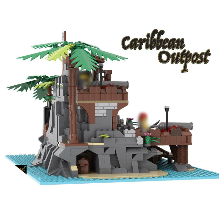 MOC - 168202 Caribbean Outpost Building Blocks - LesDiy -