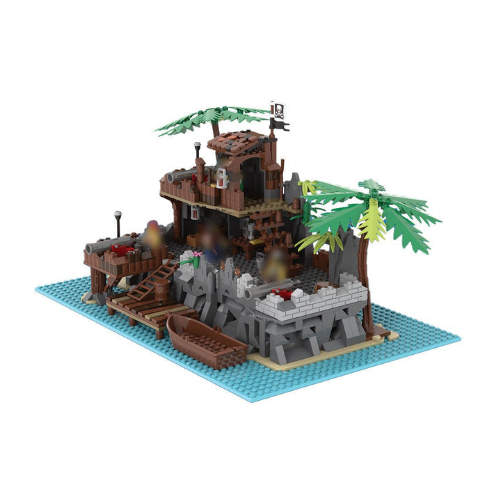 MOC - 168202 Caribbean Outpost Building Blocks - LesDiy -