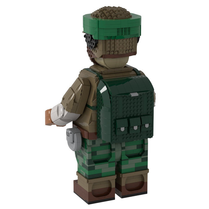 MOC - 169715 Nik Sant Endor Rebel Megafigure(with Helmet) - LesDiy -