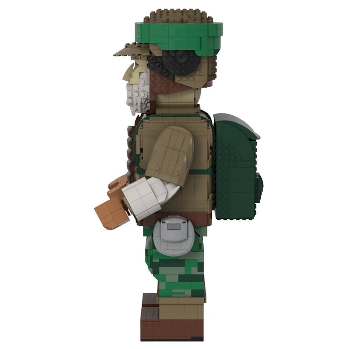 MOC - 169715 Nik Sant Endor Rebel Megafigure(with Helmet) - LesDiy -