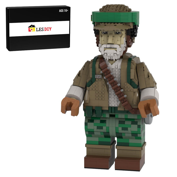 MOC - 169715 Nik Sant Endor Rebel Megafigure(with Helmet) - LesDiy -