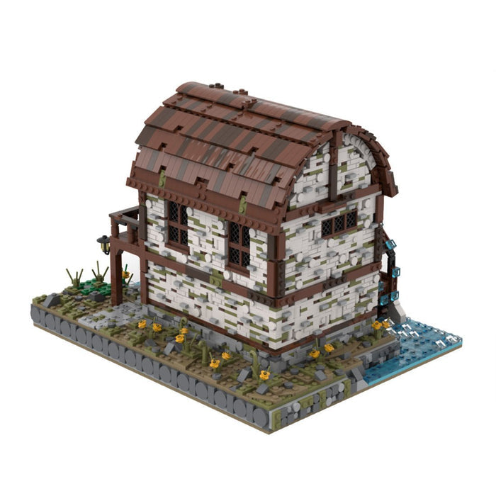 MOC - 169846 Medieval Watermill - LesDiy -