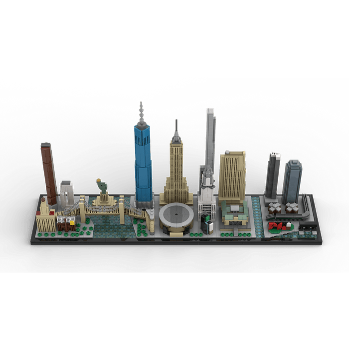 MOC - 171090 New York City Skyline Building Blocks - LesDiy - Building Blocks -