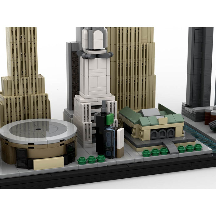 MOC - 171090 New York City Skyline Building Blocks - LesDiy - Building Blocks -