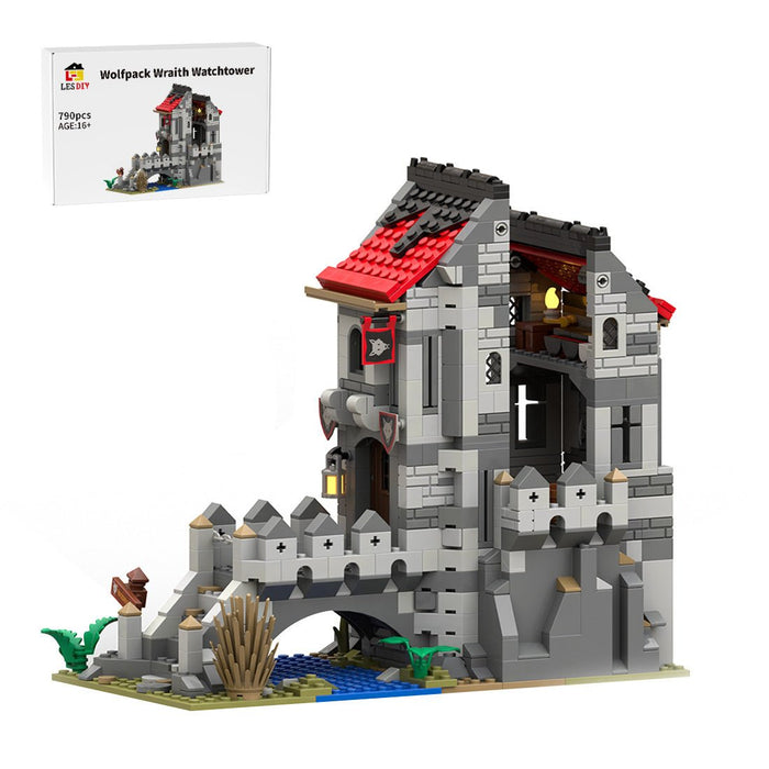 MOC - 171966 Medieval Wolfpack Wraith Watchtower Building Blocks - LesDiy - MOC -