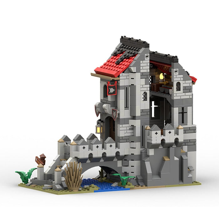 MOC - 171966 Medieval Wolfpack Wraith Watchtower Building Blocks - LesDiy - MOC -
