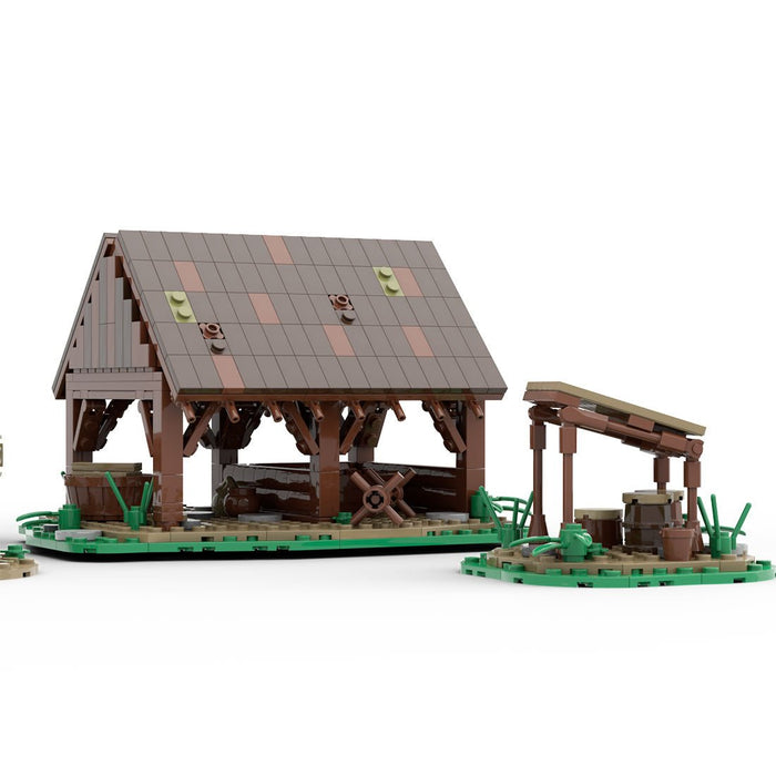 MOC - 172314 Medieval Logging Camp - LesDiy -