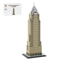 MOC - 172359 1/800 Scale Key Tower Cleveland Skyscraper Building Blocks - LesDiy - Building Blocks -