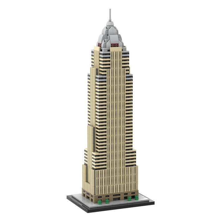 MOC - 172359 1/800 Scale Key Tower Cleveland Skyscraper Building Blocks - LesDiy - Building Blocks -