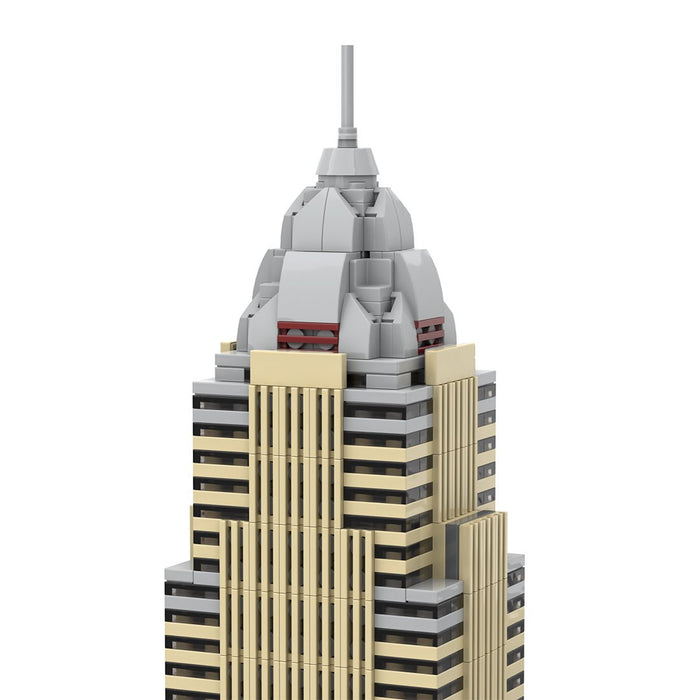 MOC - 172359 1/800 Scale Key Tower Cleveland Skyscraper Building Blocks - LesDiy - Building Blocks -
