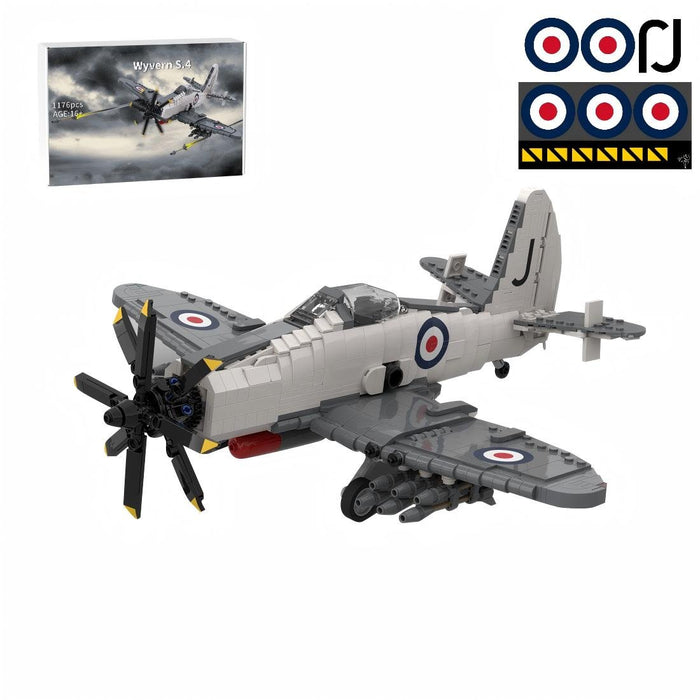 MOC - 172600 1:35 Scale Wyvern S.4 Building Blocks - LesDiy - Building Blocks -