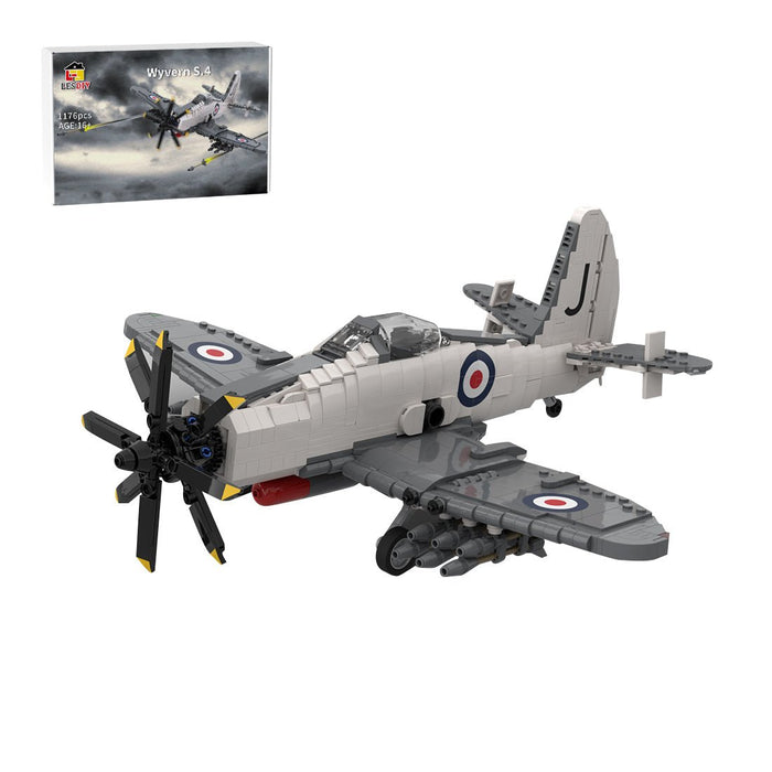 MOC - 172600 1:35 Scale Wyvern S.4 Building Blocks - LesDiy - Building Blocks -