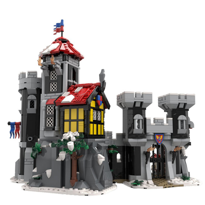 MOC - 172863 Dragon Knights Castle Building Blocks - LesDiy - Building Blocks -