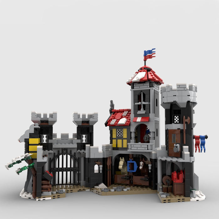 MOC - 172863 Dragon Knights Castle Building Blocks - LesDiy - Building Blocks -
