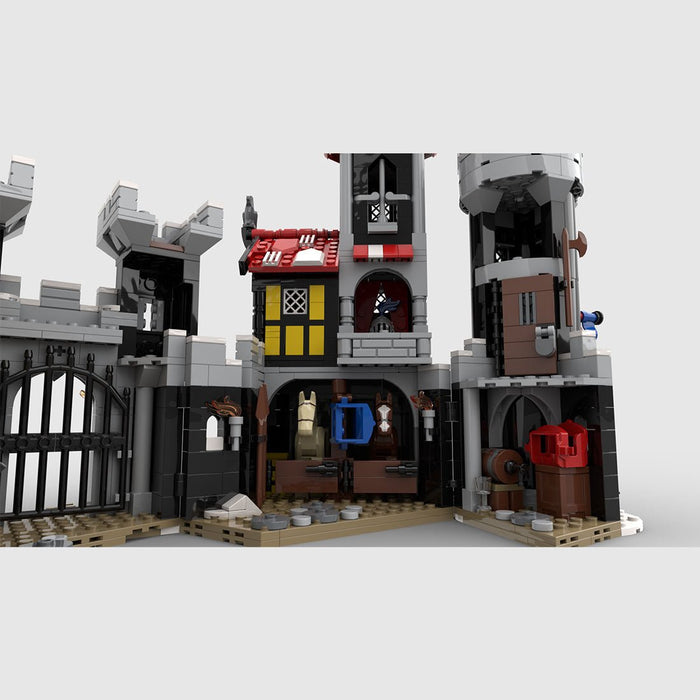 MOC - 172863 Dragon Knights Castle Building Blocks - LesDiy - Building Blocks -