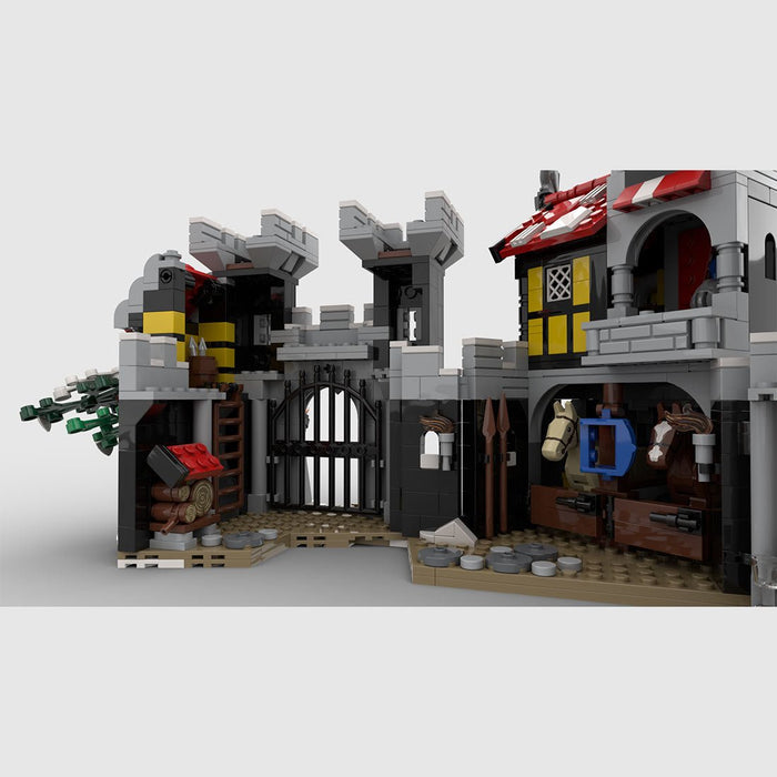 MOC - 172863 Dragon Knights Castle Building Blocks - LesDiy - Building Blocks -