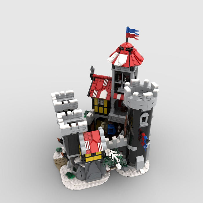MOC - 172863 Dragon Knights Castle Building Blocks - LesDiy - Building Blocks -