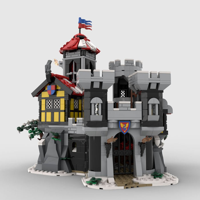 MOC - 172863 Dragon Knights Castle Building Blocks - LesDiy - Building Blocks -