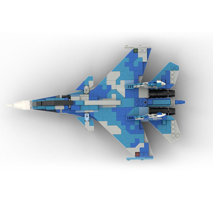 MOC - 173300 Sukhoi SU - 30 - 1:70 Scale Building Blocks - LesDiy - building blocks -