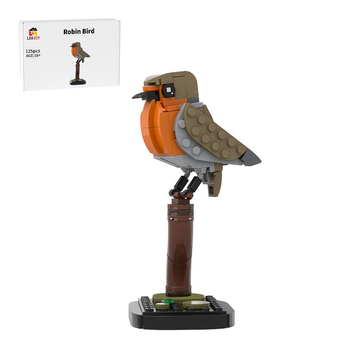 MOC-174485 Robin Bird Building Blocks-LesDiy-Building Blocks-