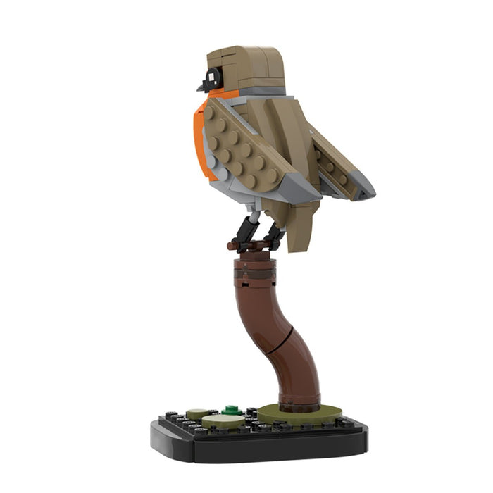 MOC-174485 Robin Bird Building Blocks-LesDiy-Building Blocks-