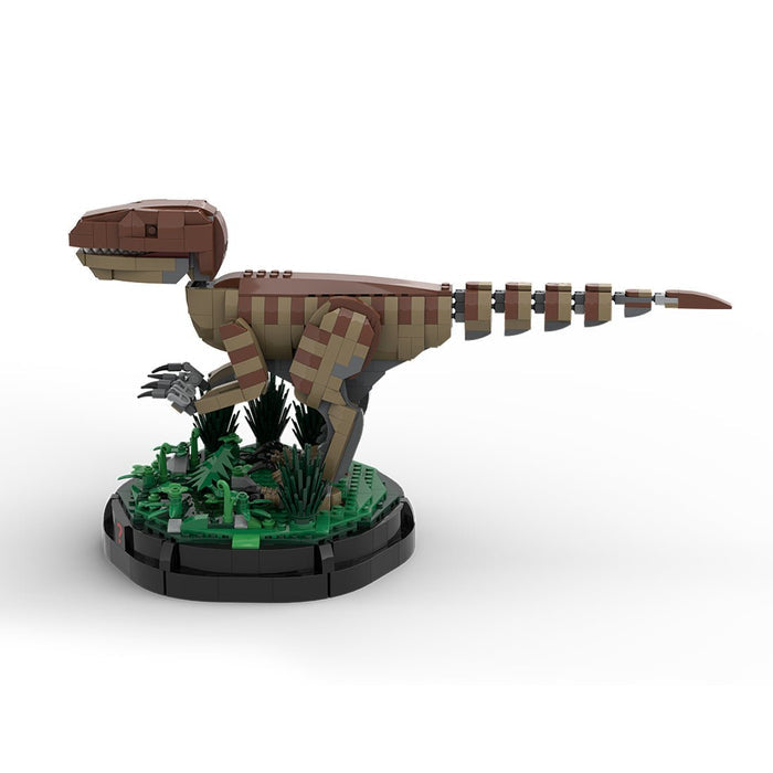 MOC - 175051 Velociraptor Statue Building Blocks - LesDiy - Building Blocks -