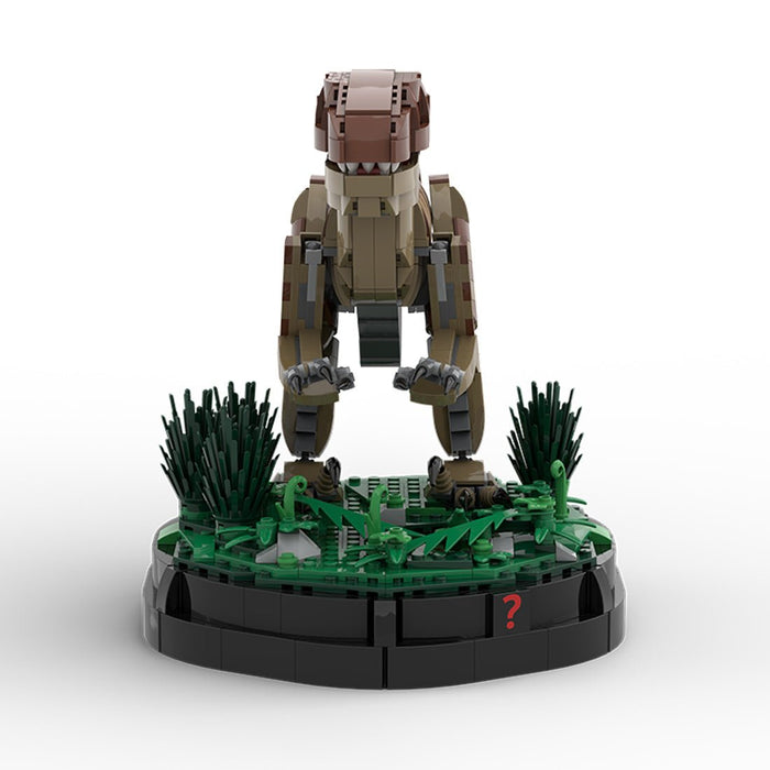 MOC - 175051 Velociraptor Statue Building Blocks - LesDiy - Building Blocks -