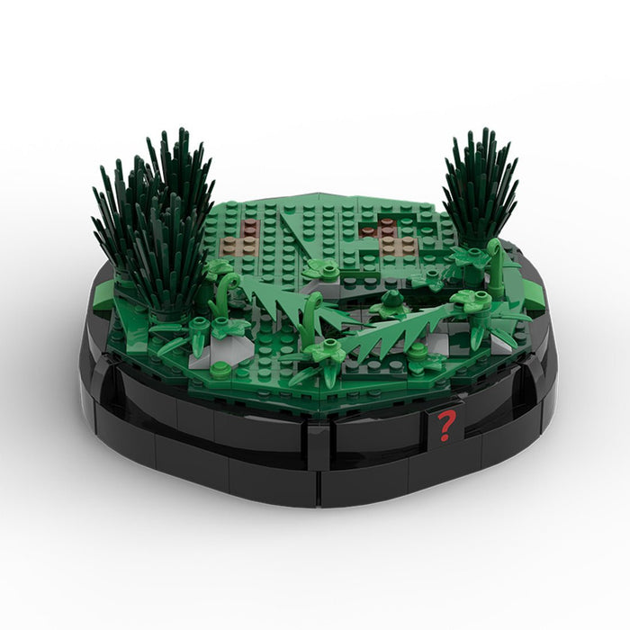 MOC - 175051 Velociraptor Statue Building Blocks - LesDiy - Building Blocks -