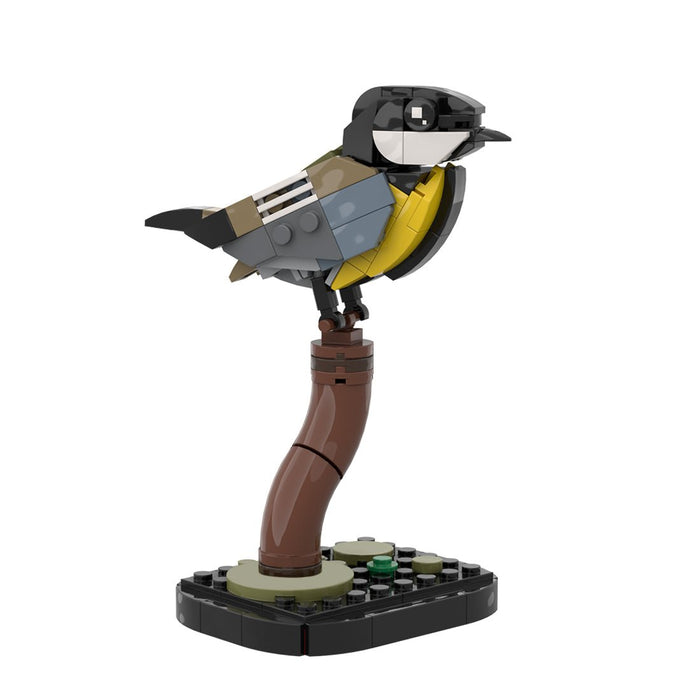 MOC - 175635 Great tit Building Blocks - LesDiy - Building Blocks -