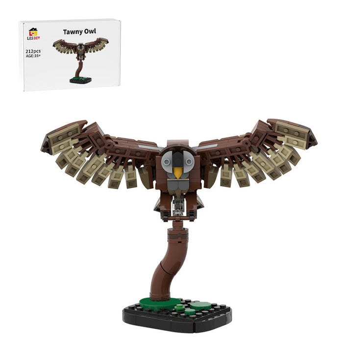 MOC - 175641 Tawny owl Building Blocks - LesDiy - Building Blocks -