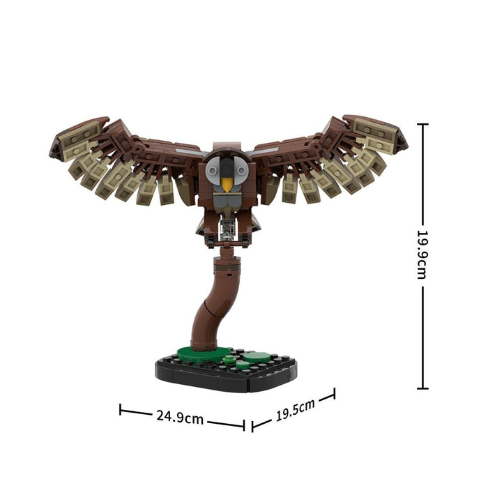 MOC - 175641 Tawny owl Building Blocks - LesDiy - Building Blocks -