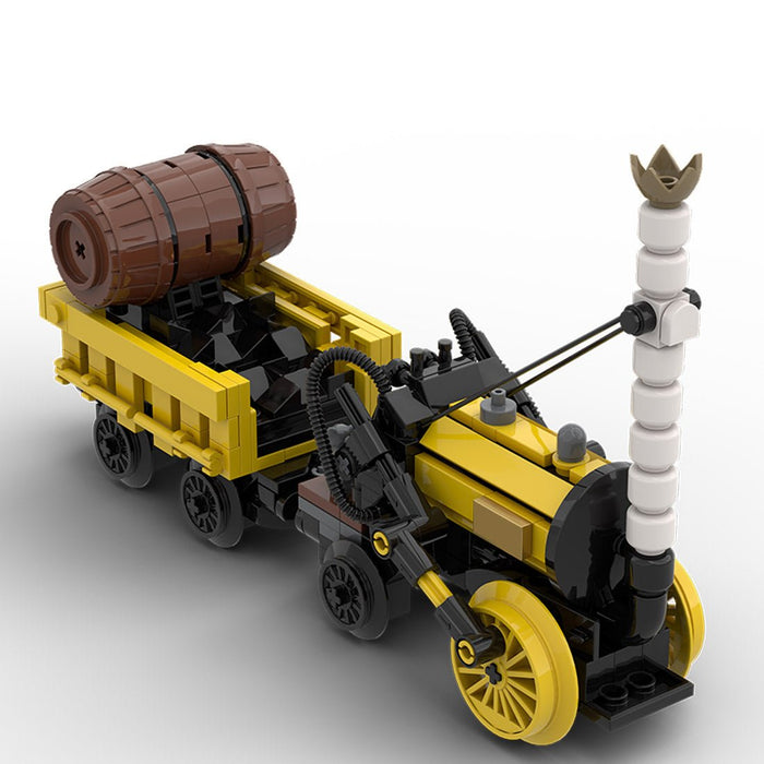 MOC - 175933 Stephenson's Rocket - LesDiy - MOC -