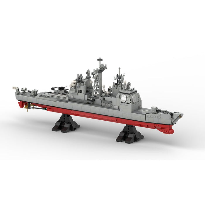 MOC - 175975 Ticonderoga Class Cruiser - 1:300 Scale - LesDiy -