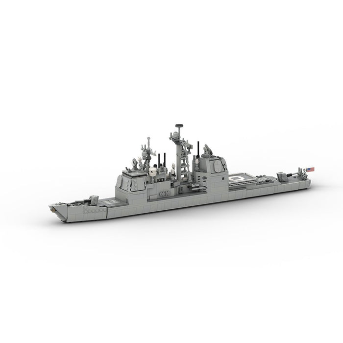MOC - 175975 Ticonderoga Class Cruiser - 1:300 Scale - LesDiy -