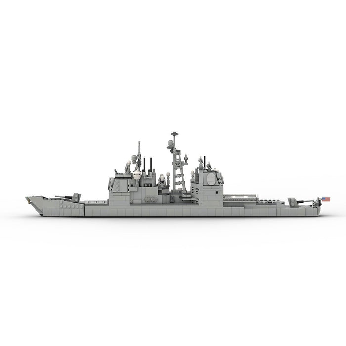 MOC - 175975 Ticonderoga Class Cruiser - 1:300 Scale - LesDiy -