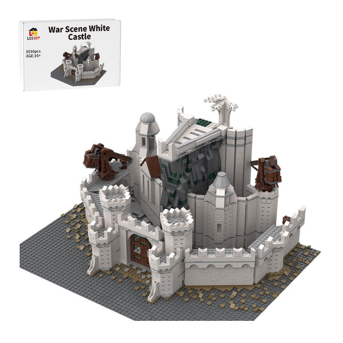 MOC - 176538 LOTR - The White City Building Blocks - LesDiy - Building Blocks -
