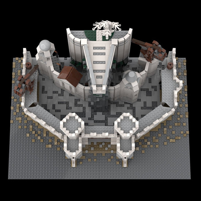 MOC - 176538 LOTR - The White City Building Blocks - LesDiy - Building Blocks -