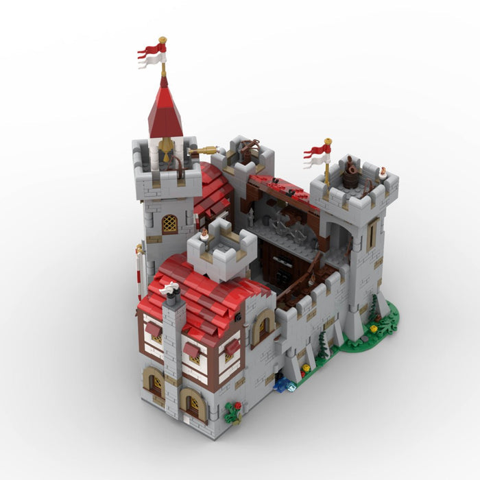 MOC - 176629 River Castle, Royal Knights - LesDiy -