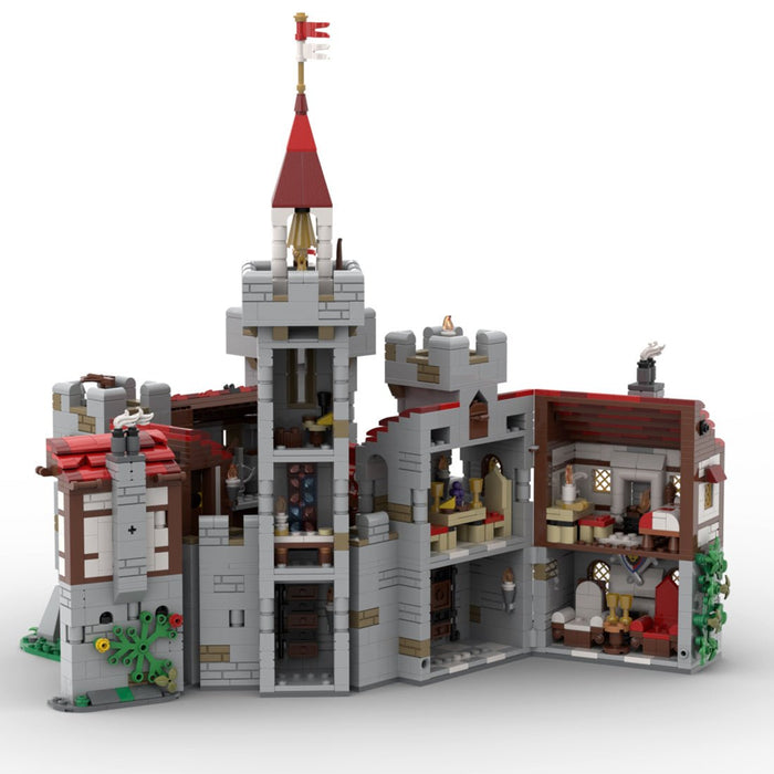 MOC - 176629 River Castle, Royal Knights - LesDiy -