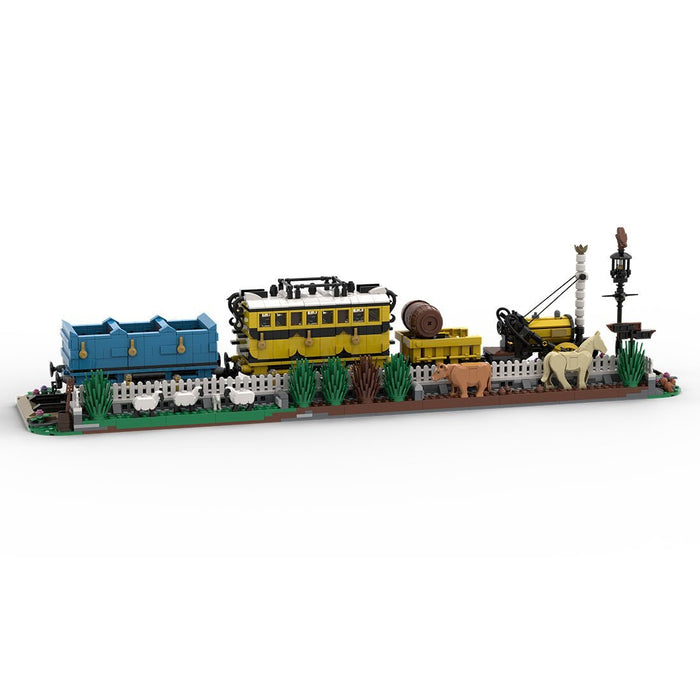 MOC - 176642 Stephenson's Rocket Building Blocks - LesDiy - MOC -